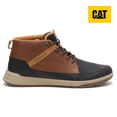 Caterpillar CODE Quest Mid Schoenen Heren Bruin/Zwart (NLWF.NL)